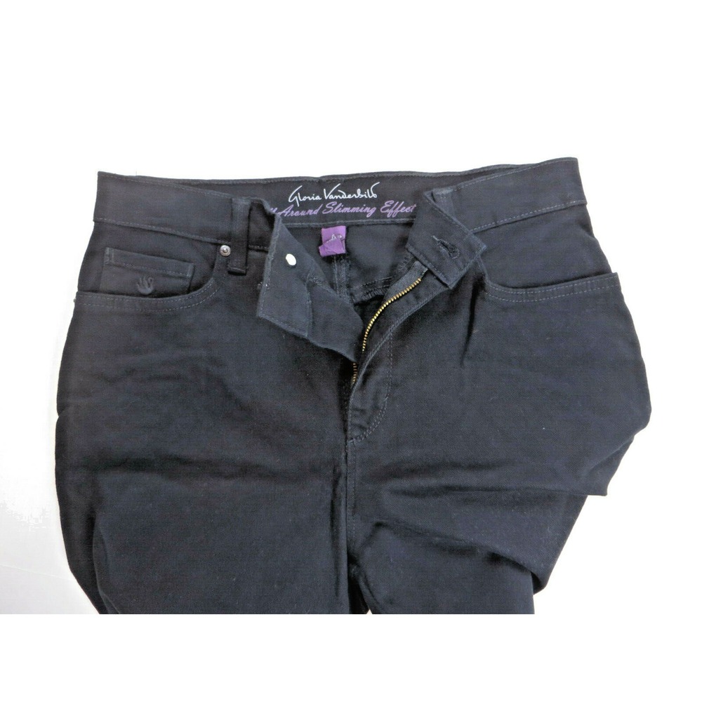 Womans Gloria Vanderbilt Amanda All Around Slimming Effect Denim Jeans Size 8